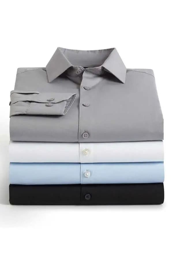 Camicia uomo in cotone elasticizzato Premier Fit Cotton PR244 - Westrose SRL - Abbigliamento da Lavoro Personalizzato