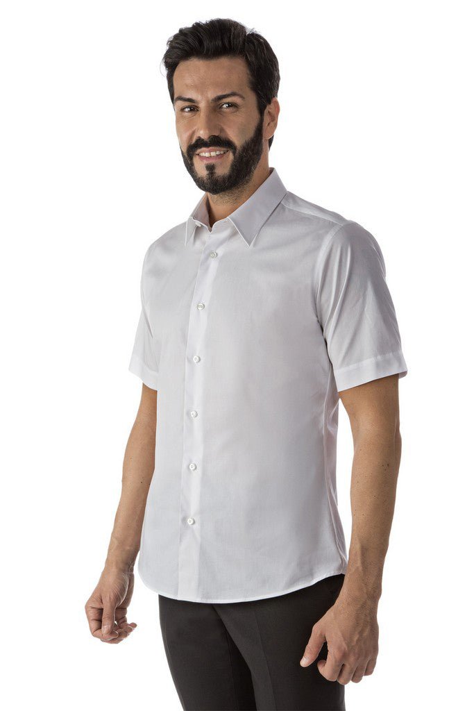 Camicia uomo in cotone slim fit Pellegrini Edward - Westrose SRL - Abbigliamento da Lavoro Personalizzato