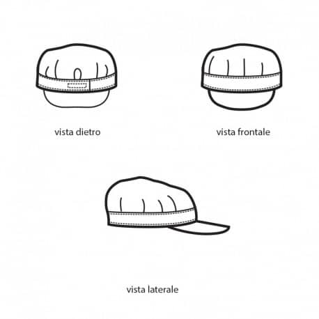 Cappello unisex ''Il Forno'' Isacco Sam - Westrose SRL - Abbigliamento da Lavoro Personalizzato