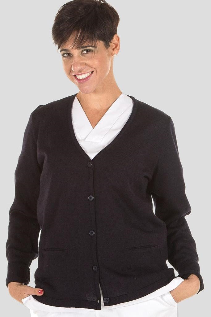 Cardigan donna mistolana Gary's 102500 - Westrose SRL - Abbigliamento da Lavoro Personalizzato