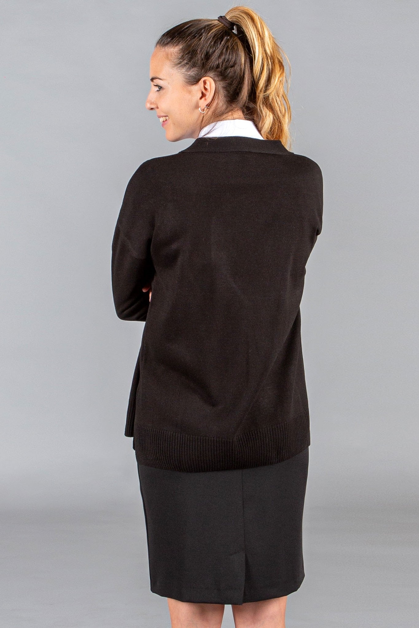 Cardigan donna senza bottoni Gary's 103300 - Westrose SRL - Abbigliamento da Lavoro Personalizzato