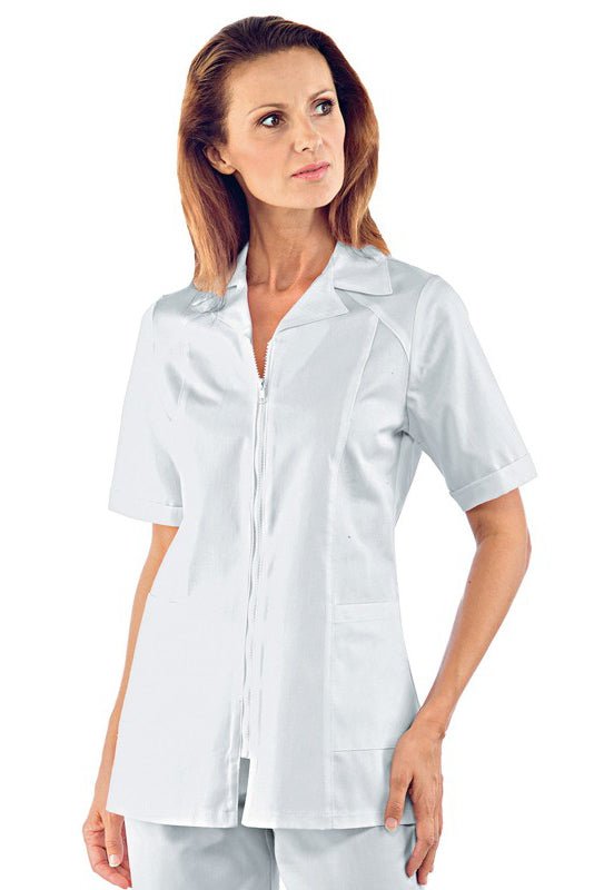 Casacca donna cotone 2 - pocket Barcellona - Westrose SRL - Abbigliamento da Lavoro Personalizzato