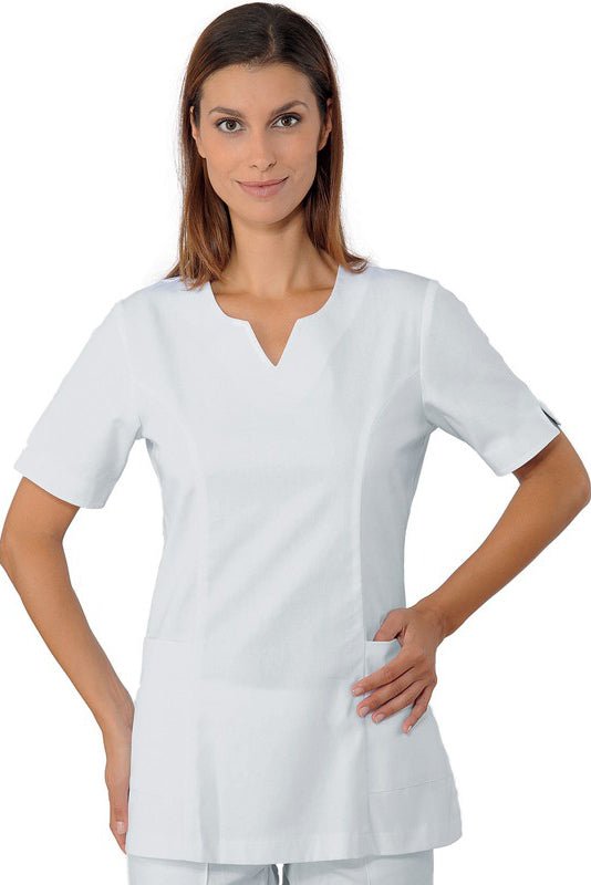 Casacca donna cotone 2 - Pockets Tiffany - Westrose SRL - Abbigliamento da Lavoro Personalizzato