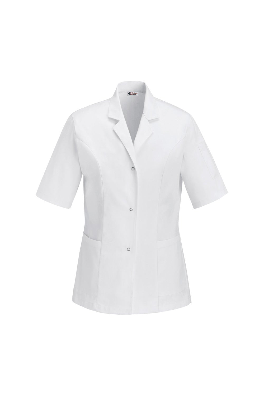 Casacca donna cotone con scollo a V Egochef Giorgia - Westrose SRL - Abbigliamento da Lavoro Personalizzato