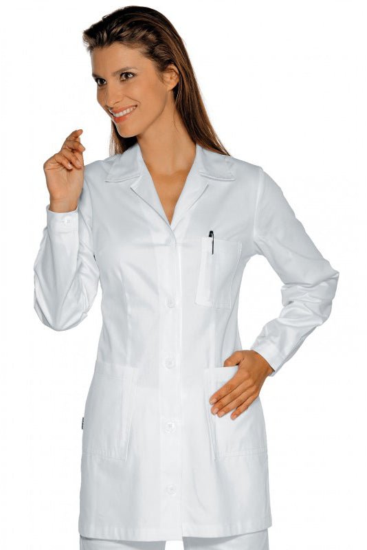 Casacca donna cotone NO STIRO 3 - Pockets Marbella - Westrose SRL - Abbigliamento da Lavoro Personalizzato