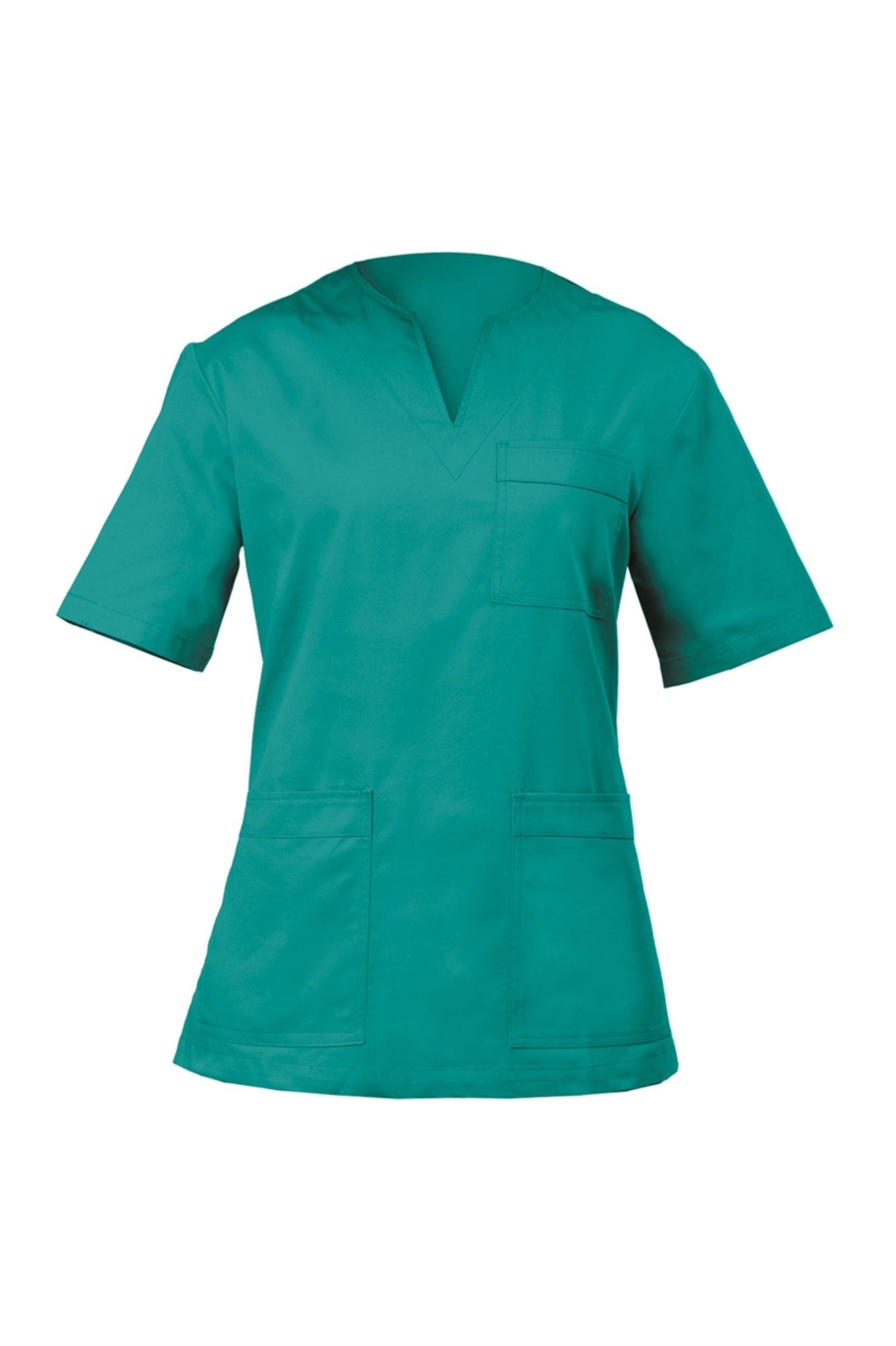 Casacca donna cotton con scollo a lacrima 3 - Pockets Margherita - Westrose SRL - Abbigliamento da Lavoro Personalizzato