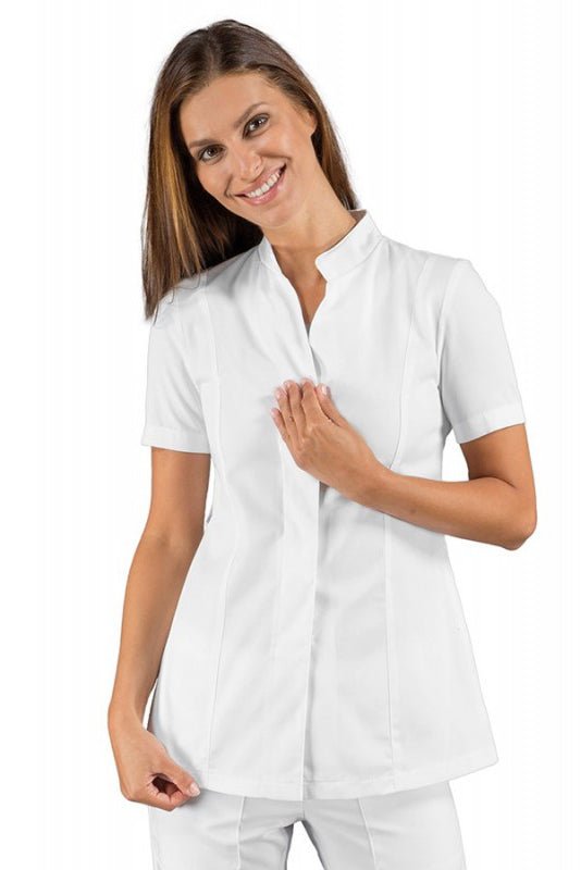 Casacca donna microfibra 2 - Pockets Hibiscus - Westrose SRL - Abbigliamento da Lavoro Personalizzato