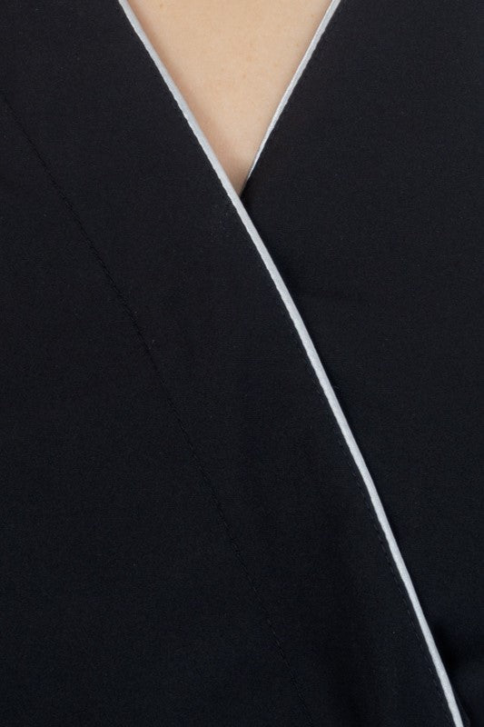 Casacca donna microfibra con scollo a V 2 - Pockets Venere - Westrose SRL - Abbigliamento da Lavoro Personalizzato