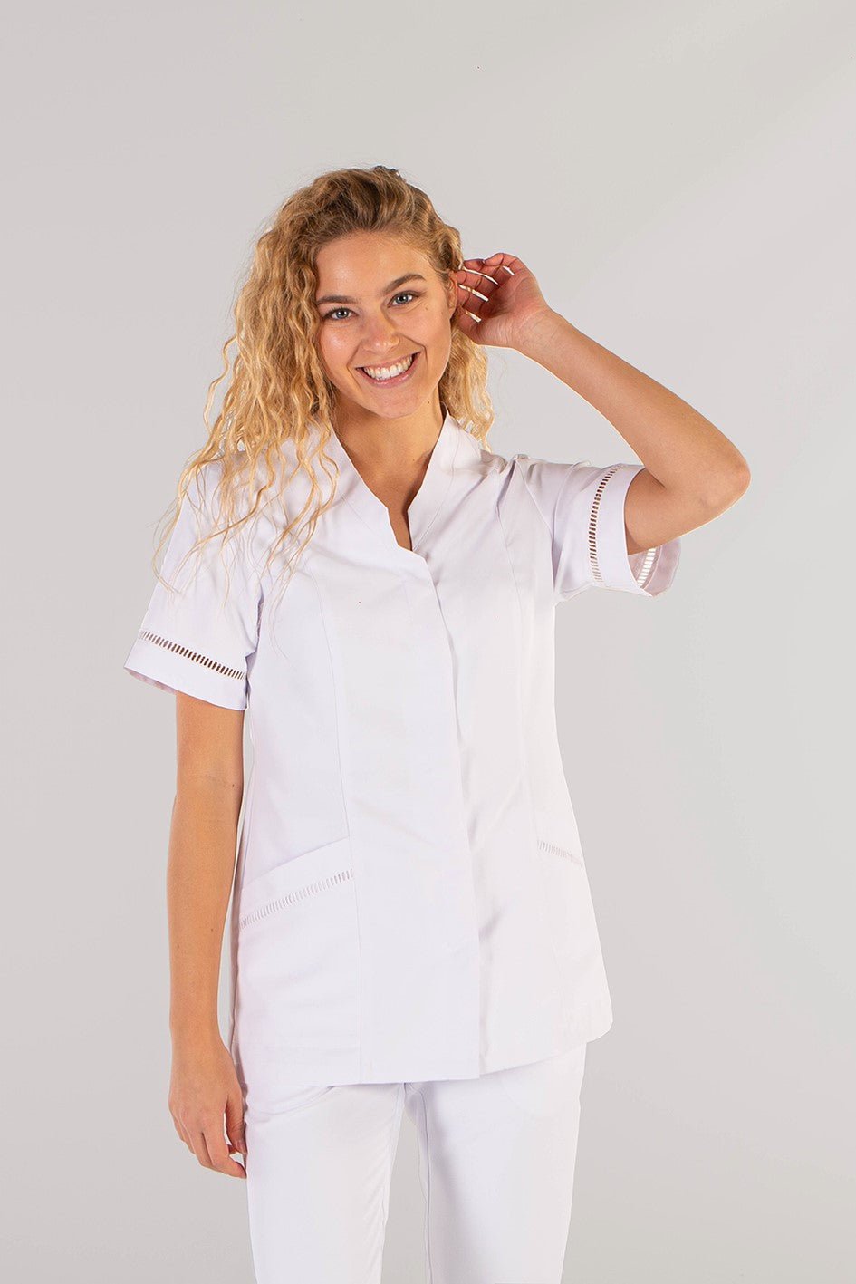 Casacca donna microfibra scollo a V Gary's Fatima 662700 - Westrose SRL - Abbigliamento da Lavoro Personalizzato