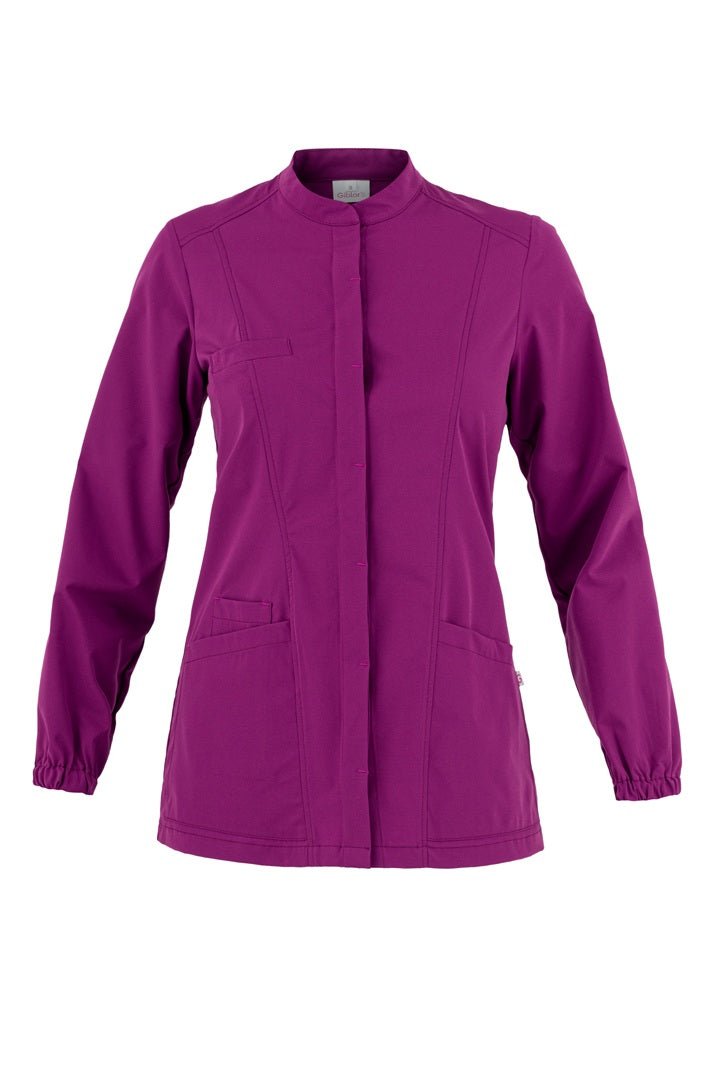 Casacca donna microstretch collo coreana 4 - Pockets Lia - Westrose SRL - Abbigliamento da Lavoro Personalizzato