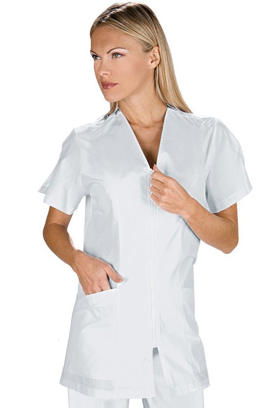 Casacca donna mistocotone 2 - pocket Santorini - Westrose SRL - Abbigliamento da Lavoro Personalizzato