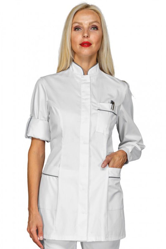 Casacca donna mistocotone 3 - Pockets Antigua - Westrose SRL - Abbigliamento da Lavoro Personalizzato