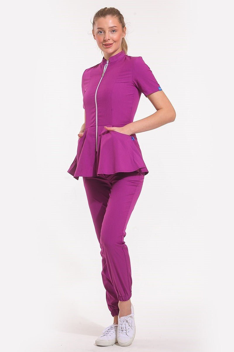 Casacca donna mistocotone leggero 2 - Pockets Azelia - Westrose SRL - Abbigliamento da Lavoro Personalizzato