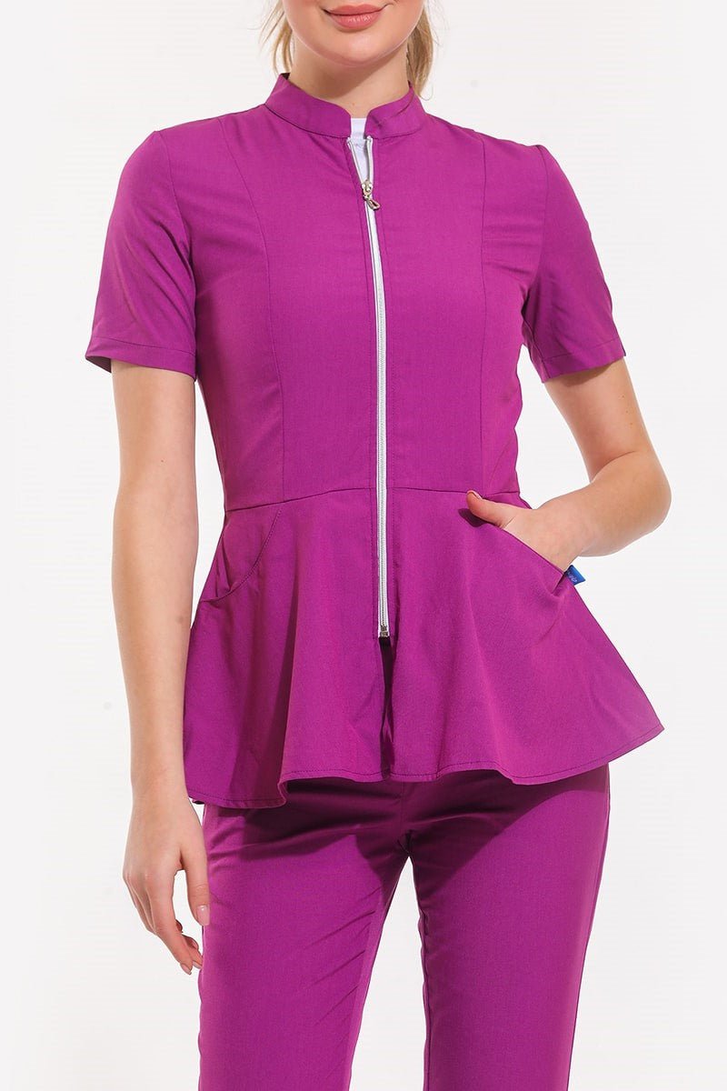 Casacca donna mistocotone leggero 2 - Pockets Azelia - Westrose SRL - Abbigliamento da Lavoro Personalizzato