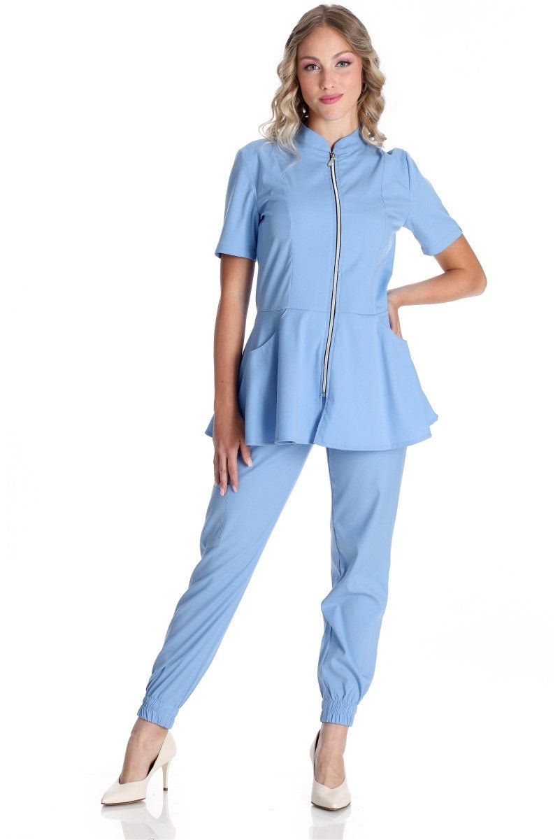 Casacca donna mistocotone leggero 2 - Pockets Azelia - Westrose SRL - Abbigliamento da Lavoro Personalizzato