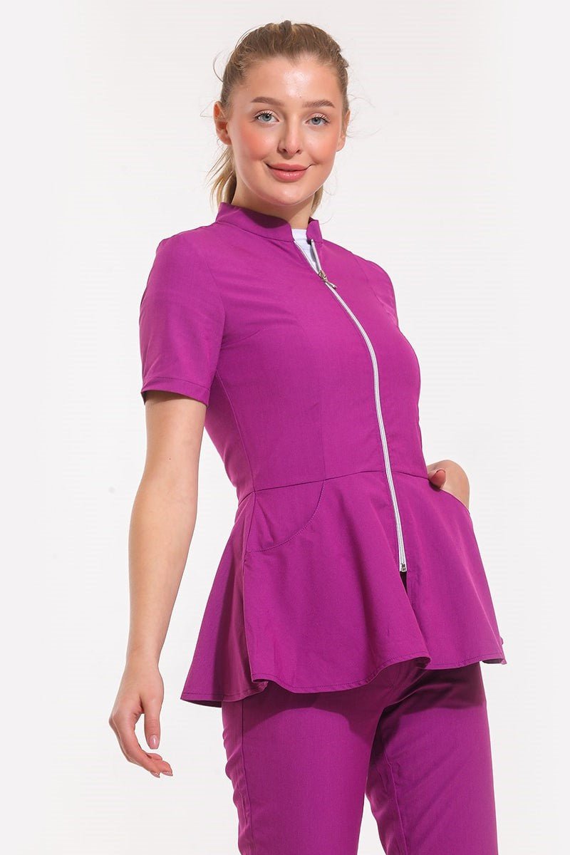 Casacca donna mistocotone leggero 2 - Pockets Azelia - Westrose SRL - Abbigliamento da Lavoro Personalizzato