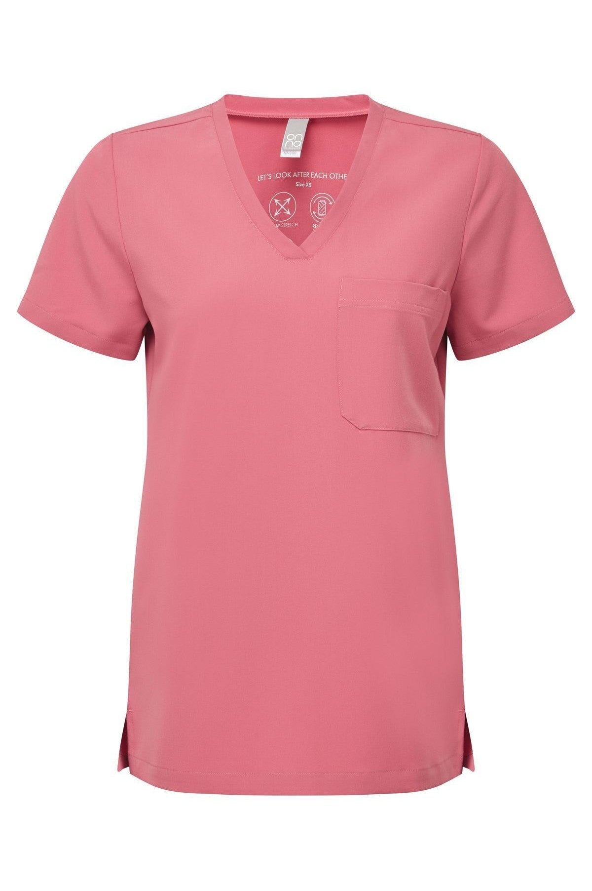 Casacca donna polycotton con scollo a V 1 - Pocket Limitless - Westrose SRL - Abbigliamento da Lavoro Personalizzato