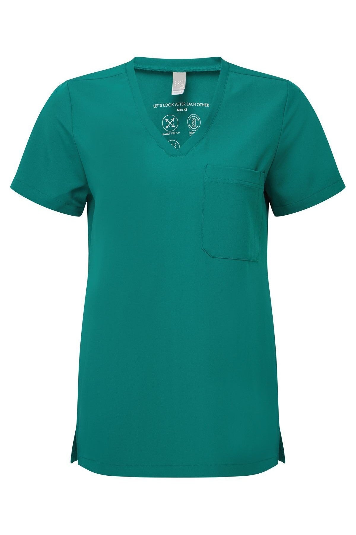 Casacca donna polycotton con scollo a V 1 - Pocket Limitless - Westrose SRL - Abbigliamento da Lavoro Personalizzato