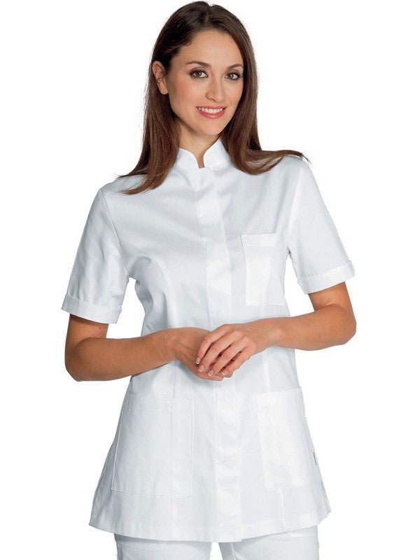 Casacca estetista cotone Panarea - Westrose SRL - Abbigliamento da Lavoro Personalizzato