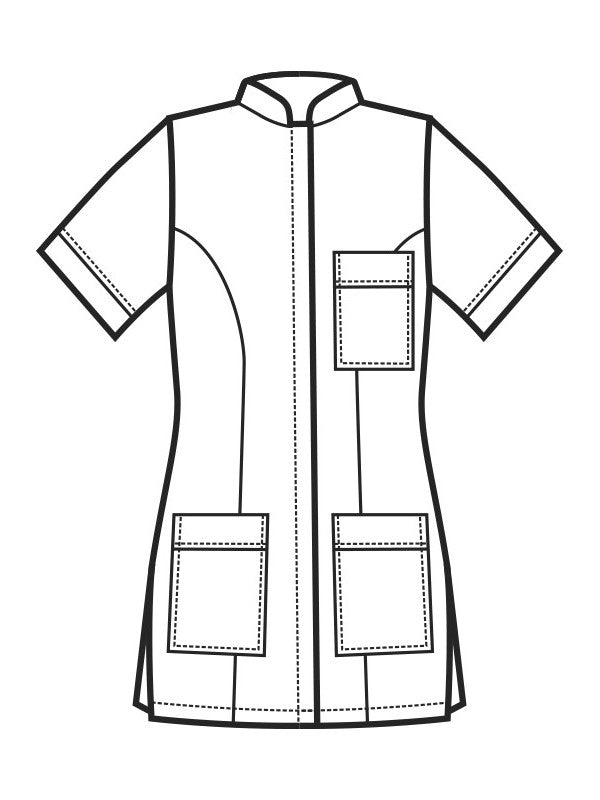 Casacca estetista cotone Panarea - Westrose SRL - Abbigliamento da Lavoro Personalizzato