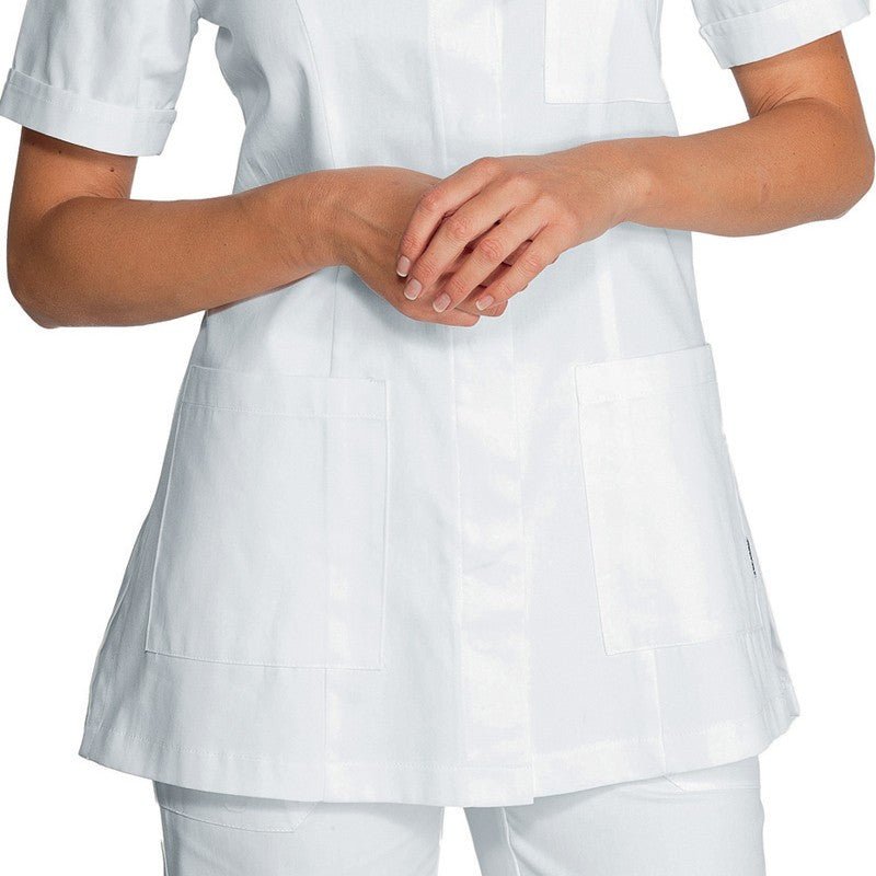 Casacca estetista cotone Panarea - Westrose SRL - Abbigliamento da Lavoro Personalizzato