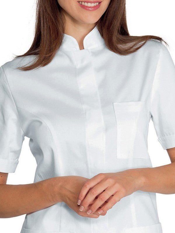 Casacca estetista cotone Panarea - Westrose SRL - Abbigliamento da Lavoro Personalizzato