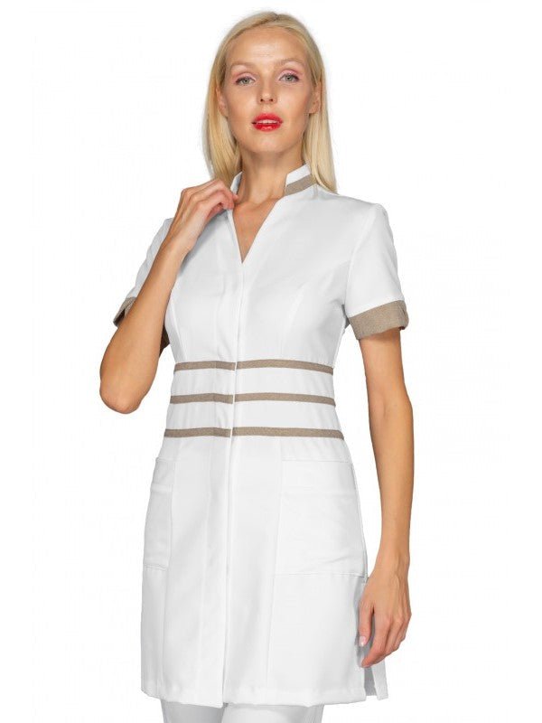 Casacca estetista microfibra Cheyenne - Westrose SRL - Abbigliamento da Lavoro Personalizzato