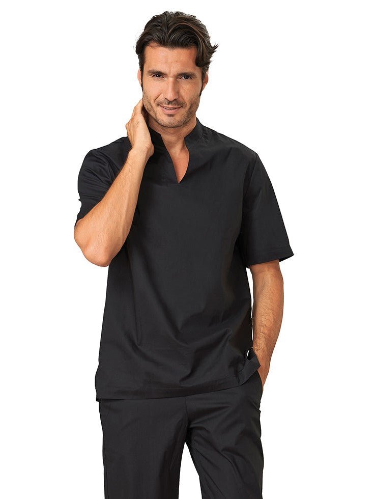 Casacca estetista uomo cotone stretch Owen - Westrose SRL - Abbigliamento da Lavoro Personalizzato