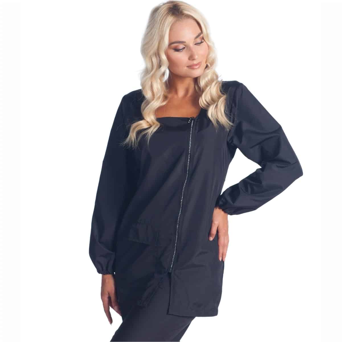 Casacca toelettatrice Groomer Lady Strass - Westrose SRL - Abbigliamento da Lavoro Personalizzato