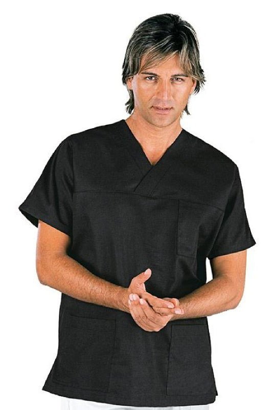 Casacca unisex mistocotone Isacco Color Collo a V - Westrose SRL - Abbigliamento da Lavoro Personalizzato