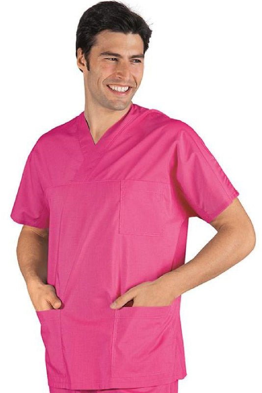 Casacca unisex mistocotone Isacco Color Collo a V - Westrose SRL - Abbigliamento da Lavoro Personalizzato