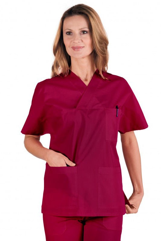 Casacca unisex mistocotone Isacco Color Collo a V - Westrose SRL - Abbigliamento da Lavoro Personalizzato