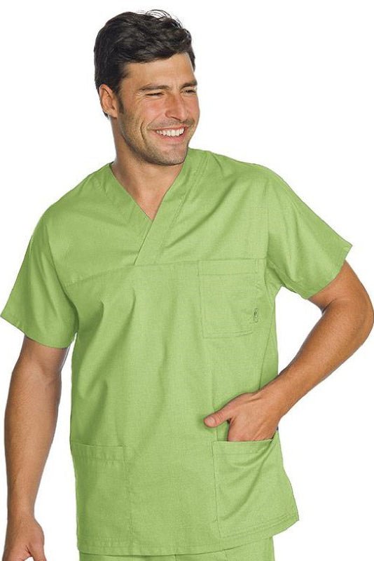 Casacca unisex mistocotone Isacco Color Collo a V - Westrose SRL - Abbigliamento da Lavoro Personalizzato