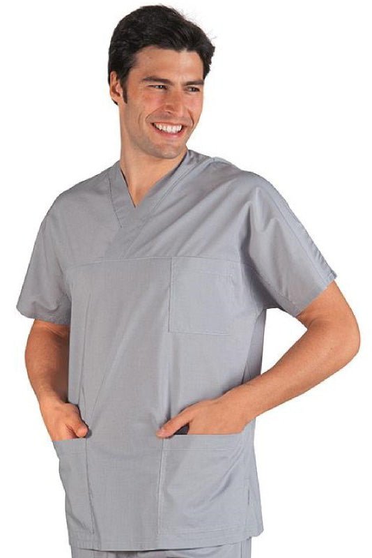 Casacca unisex mistocotone Isacco Color Collo a V - Westrose SRL - Abbigliamento da Lavoro Personalizzato