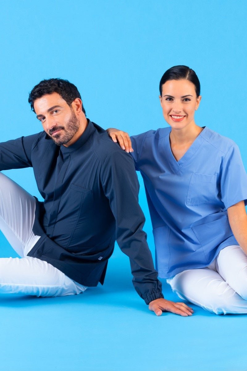 Casacca uomo microstretch zip 3 - Pockets Luca - Westrose SRL - Abbigliamento da Lavoro Personalizzato