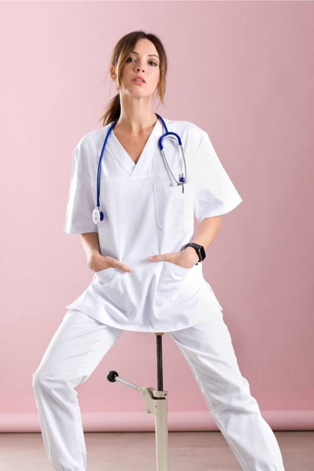 Completo infermieri 100% Cotone - Westrose SRL - Abbigliamento da Lavoro Personalizzato