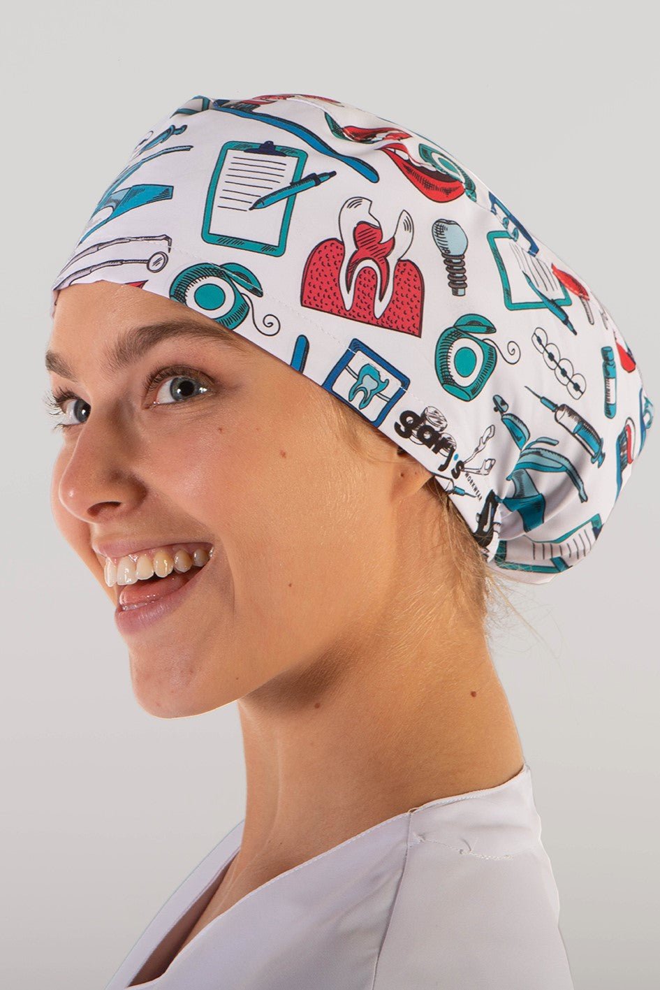 Cuffia unisex con elastico microfibra fantasia Gary's 447400 - Westrose SRL - Abbigliamento da Lavoro Personalizzato