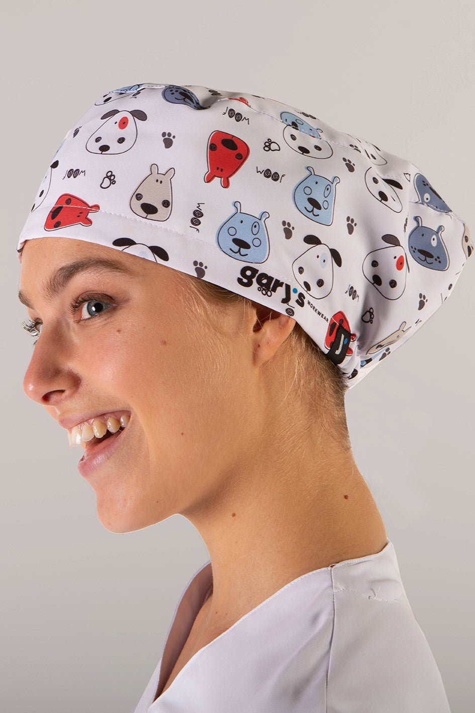 Cuffia unisex con elastico microfibra fantasia Gary's 447400 - Westrose SRL - Abbigliamento da Lavoro Personalizzato