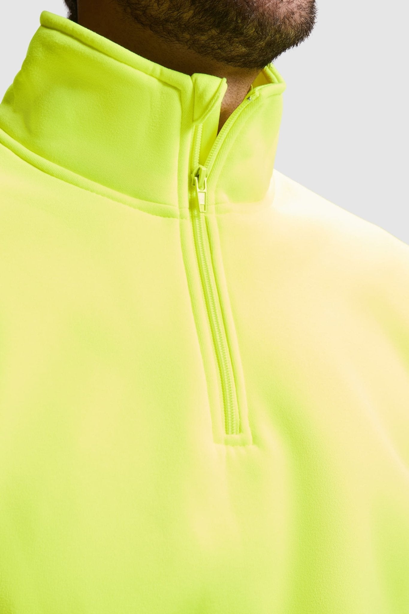 Felpa alta visibilità mezza zip Roly Spica 280 gr - Westrose SRL - Abbigliamento da Lavoro Personalizzato