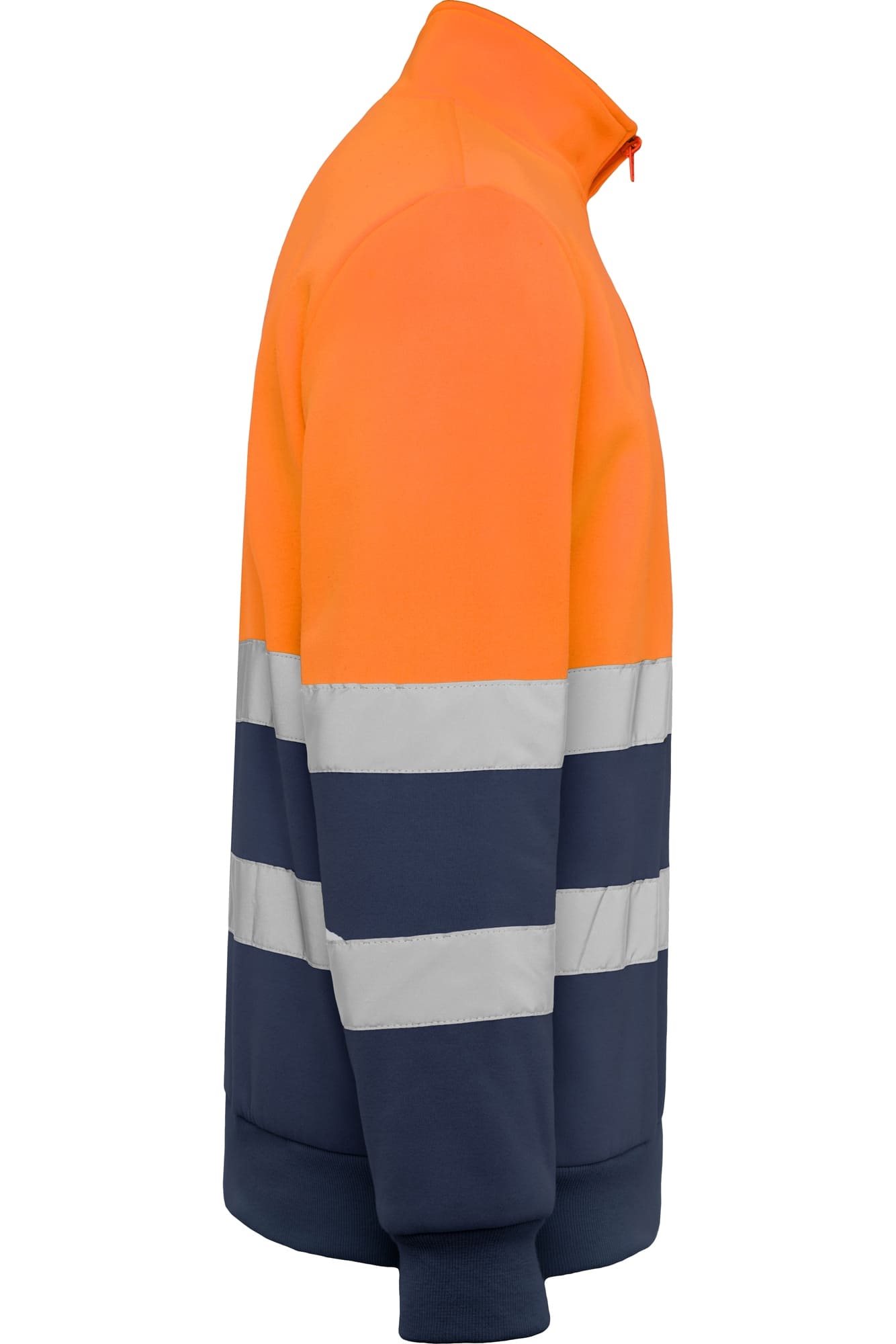 Felpa alta visibilità mezza zip Roly Spica 280 gr - Westrose SRL - Abbigliamento da Lavoro Personalizzato