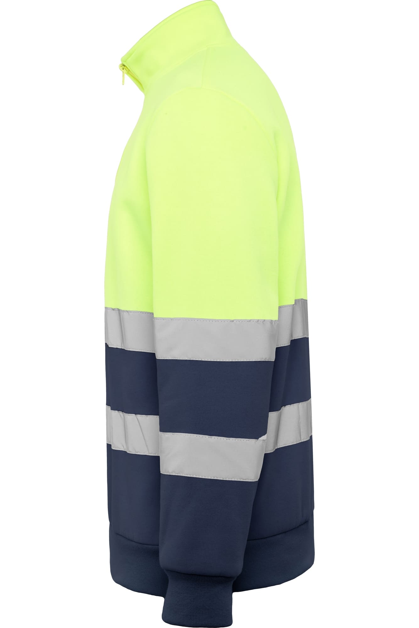 Felpa alta visibilità mezza zip Roly Spica 280 gr - Westrose SRL - Abbigliamento da Lavoro Personalizzato