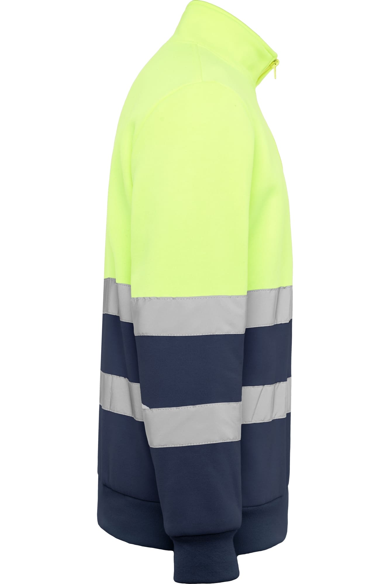 Felpa alta visibilità mezza zip Roly Spica 280 gr - Westrose SRL - Abbigliamento da Lavoro Personalizzato