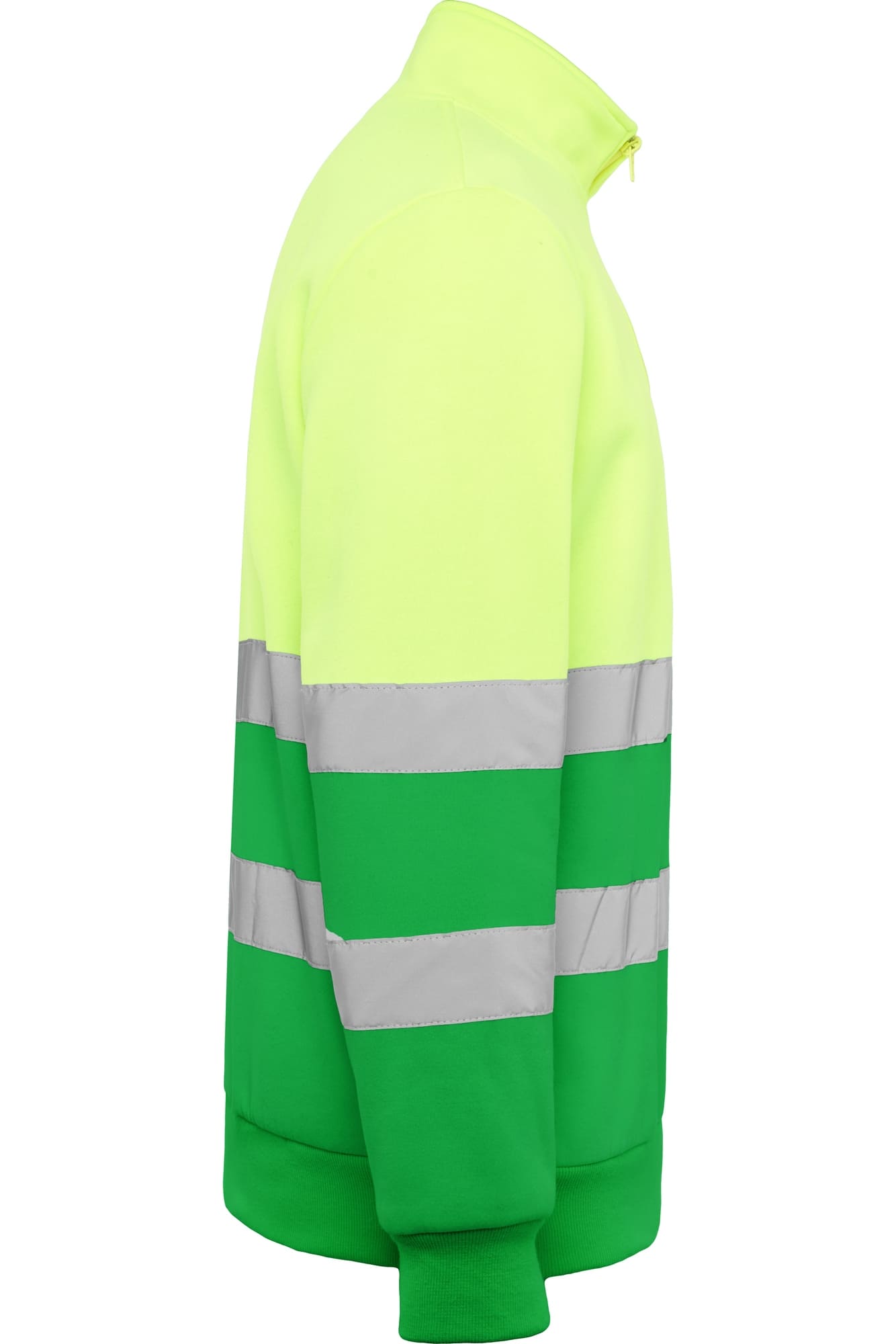 Felpa alta visibilità mezza zip Roly Spica 280 gr - Westrose SRL - Abbigliamento da Lavoro Personalizzato