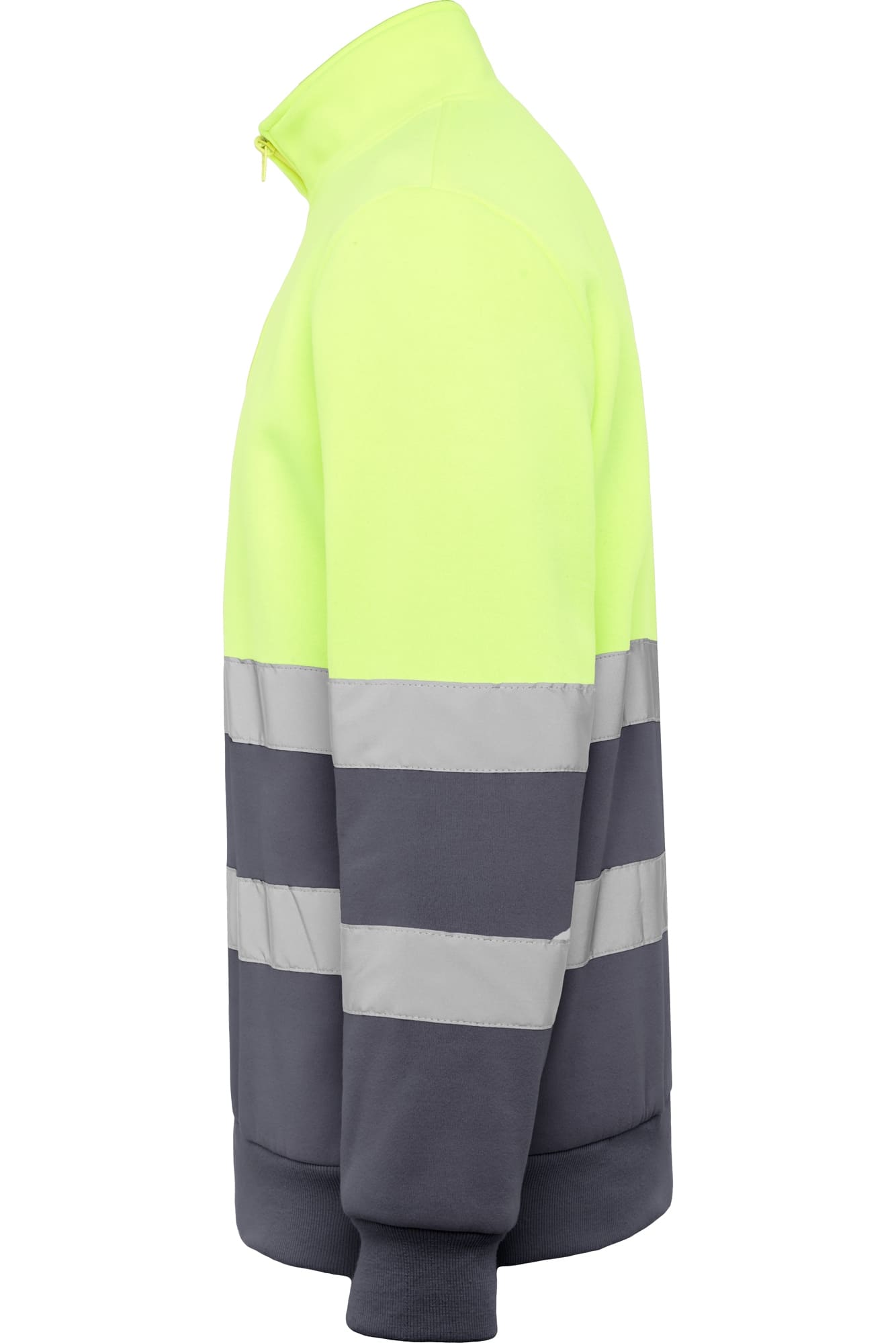 Felpa alta visibilità mezza zip Roly Spica 280 gr - Westrose SRL - Abbigliamento da Lavoro Personalizzato