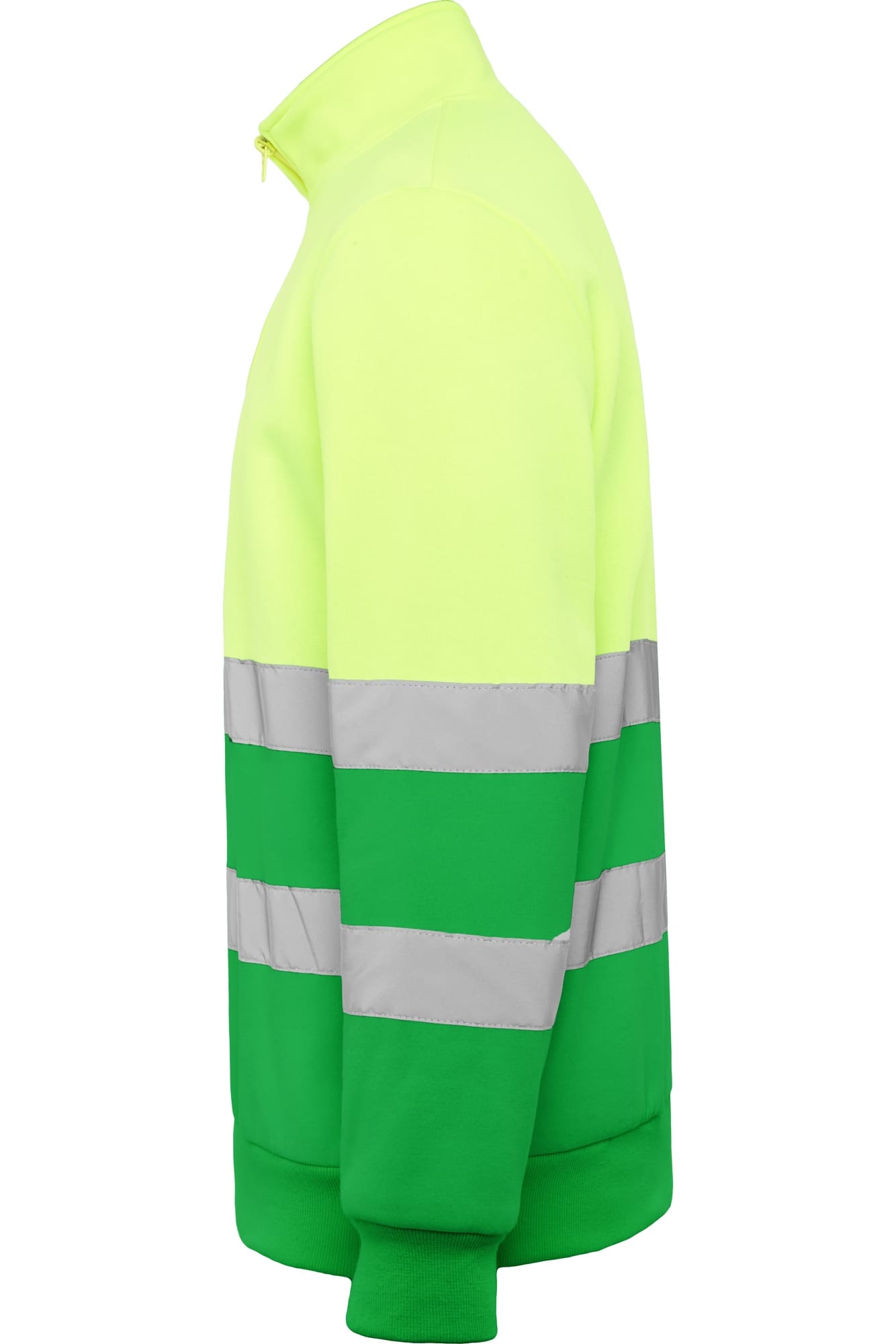 Felpa alta visibilità mezza zip Roly Spica 280 gr - Westrose SRL - Abbigliamento da Lavoro Personalizzato