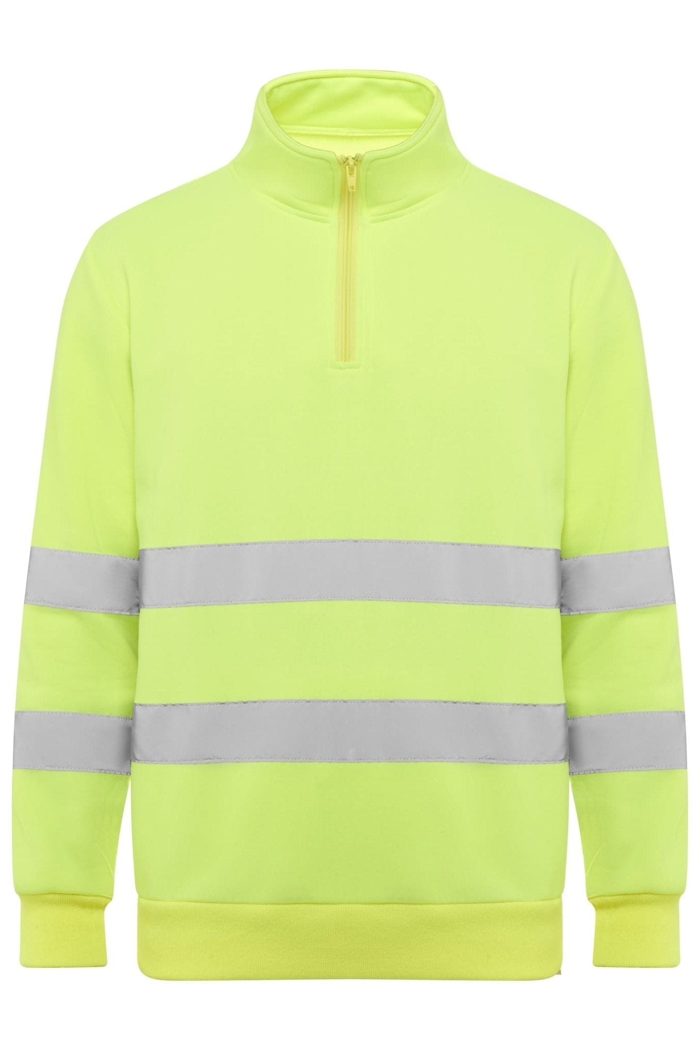 Felpa alta visibilità mezza zip Roly Spica 280 gr - Westrose SRL - Abbigliamento da Lavoro Personalizzato