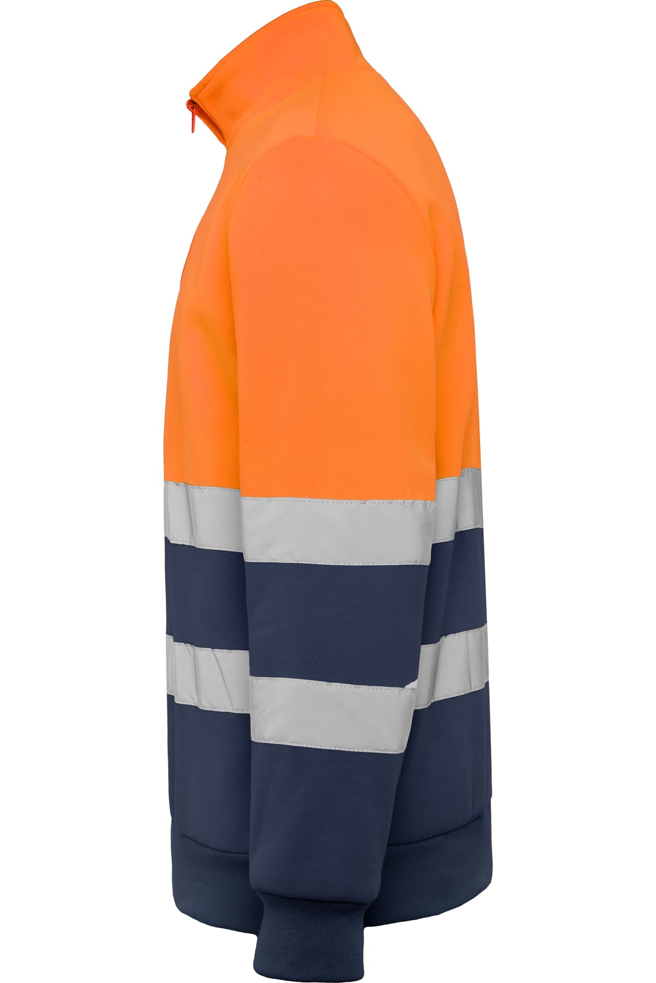 Felpa alta visibilità mezza zip Roly Spica 280 gr - Westrose SRL - Abbigliamento da Lavoro Personalizzato