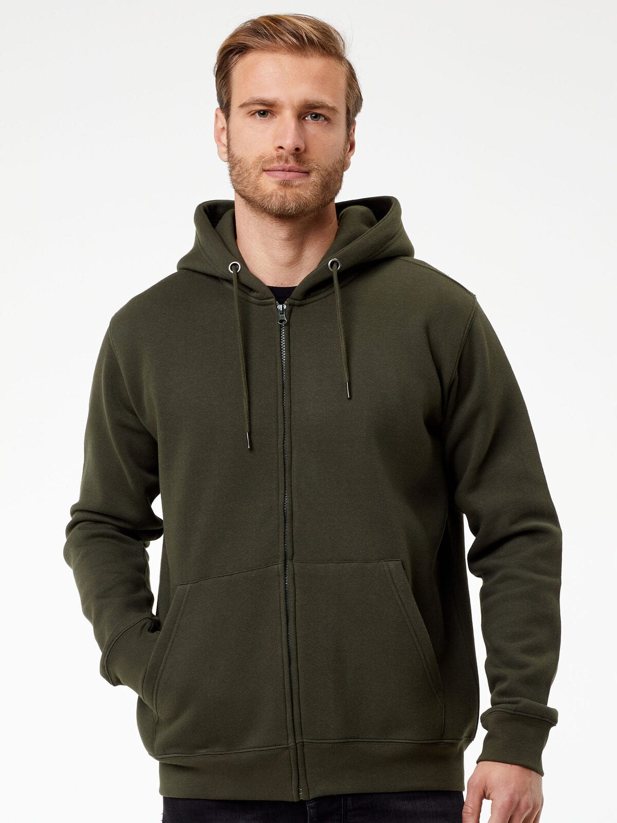 Felpa con cappuccio e zip intera Black Spider Vega 280 gr - Westrose SRL - Abbigliamento da Lavoro Personalizzato