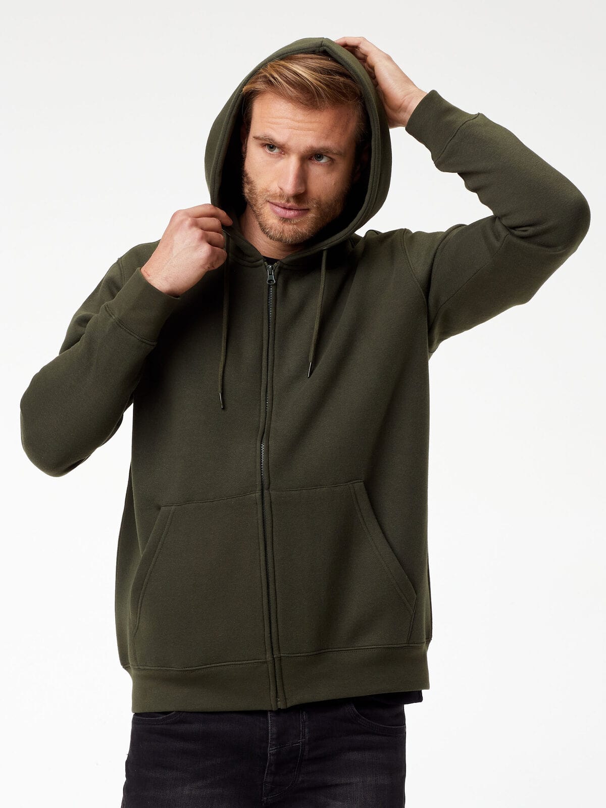 Felpa con cappuccio e zip intera Black Spider Vega 280 gr - Westrose SRL - Abbigliamento da Lavoro Personalizzato