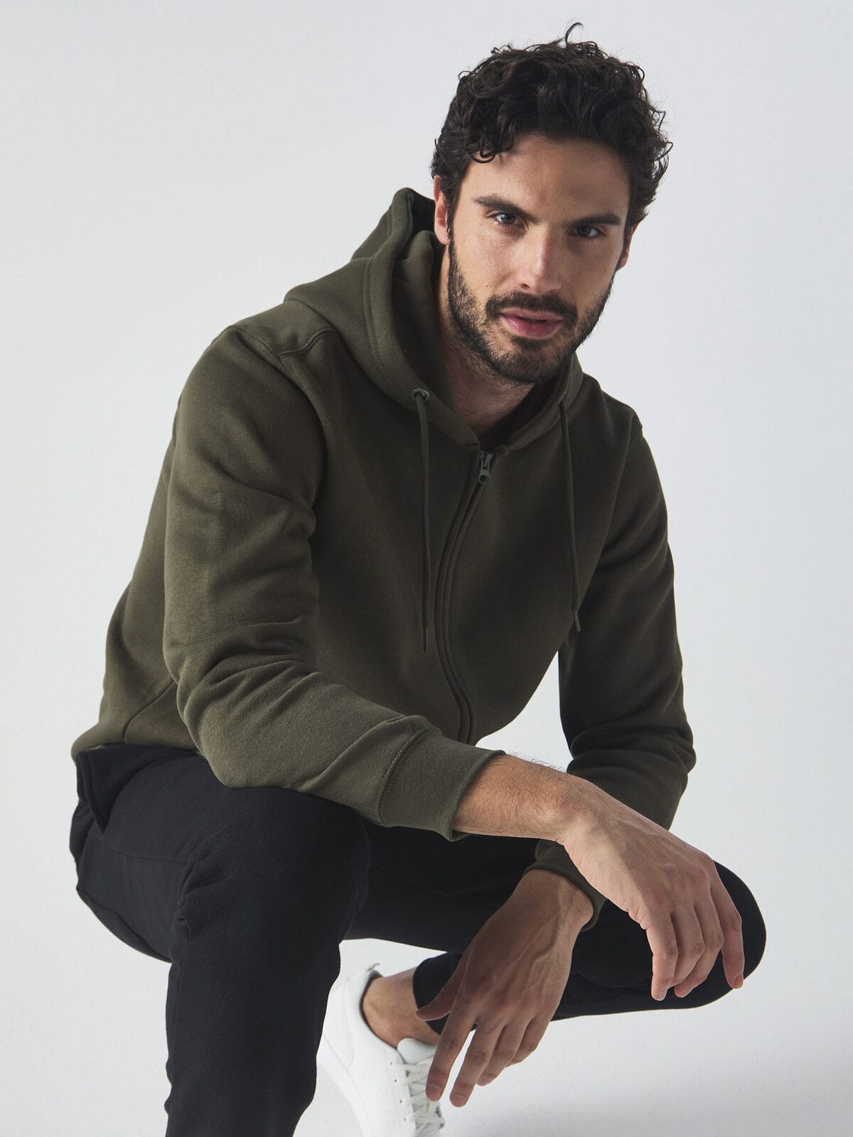 Felpa con cappuccio e zip intera Black Spider Vega 280 gr - Westrose SRL - Abbigliamento da Lavoro Personalizzato